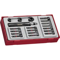 19pc 1/4in Dr. Impact Driver Set